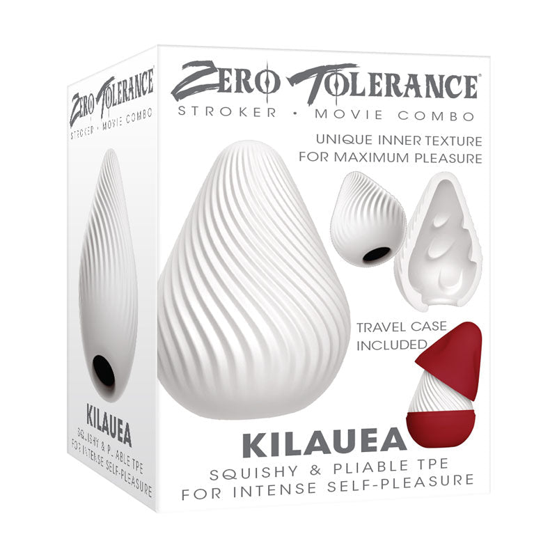 Zero Tolerance KILAUEA - White Mini Stroker Egg Zero Tolerance